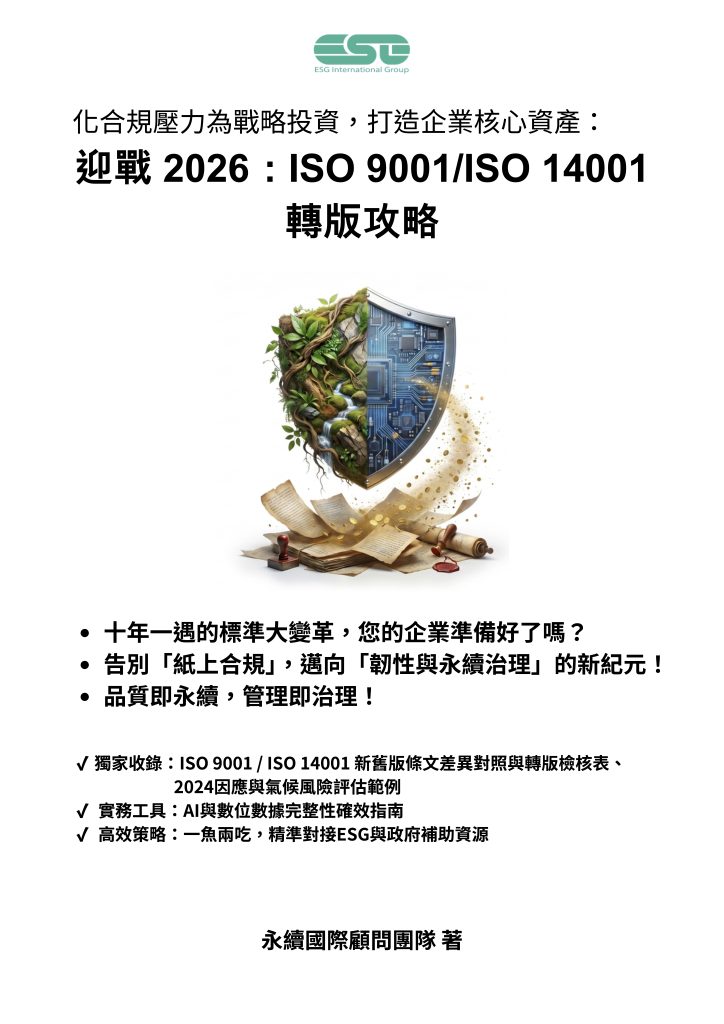 迎戰2026 ISO 9001 ISO 14001轉版攻略